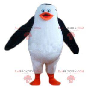 Mascotte de pingouin du dessin animé Les pingouins de