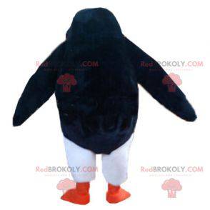 Mascotte de pingouin du dessin animé Les pingouins de