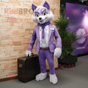 Lavender Fox mascotte...