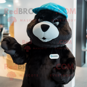 Black Beaver maskot...