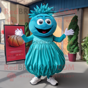 Teal Meatballs mascotte...