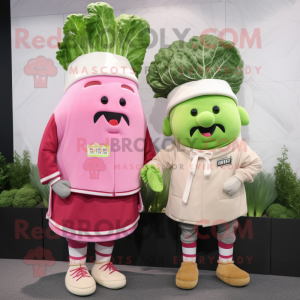 Personagem de mascote Pink...