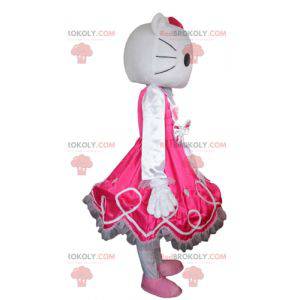 Hello Kitty mascotte famoso cartone animato gatto bianco -