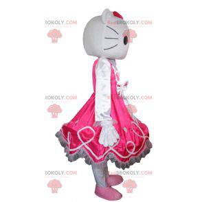 Mascotte Hello Kitty célèbre chat blanc de dessin animé -
