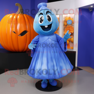 Blue Pumpkin mascotte...