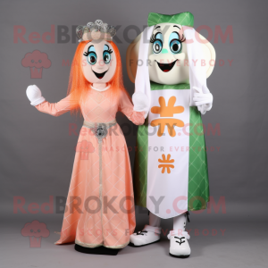 Postava maskota Peach...