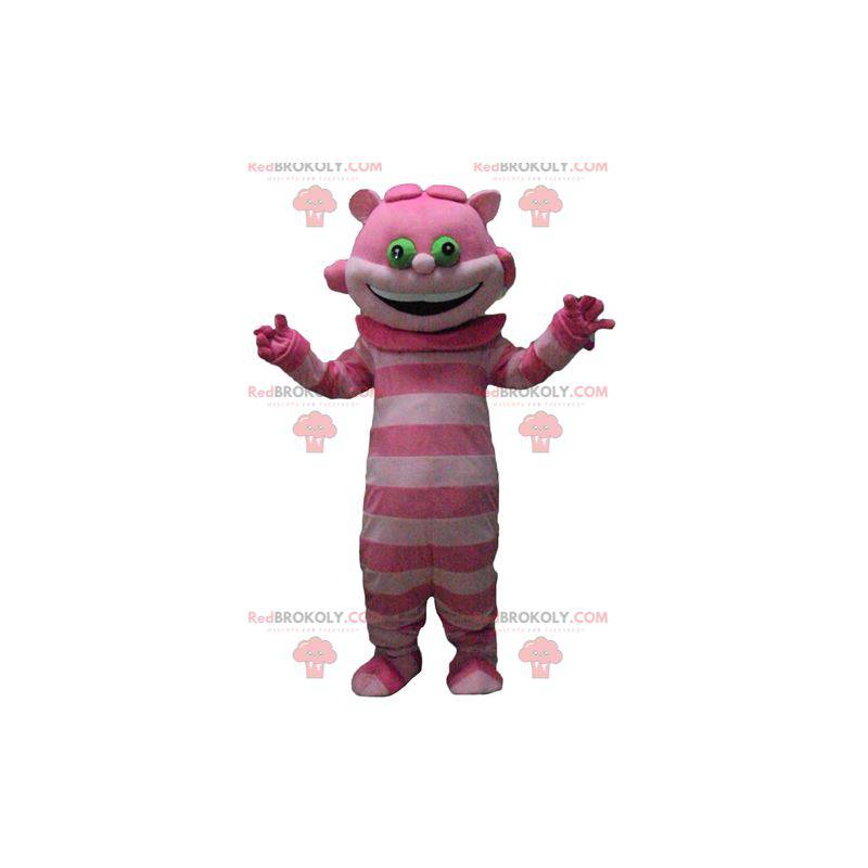 Alice nel Paese delle Meraviglie Pink Cat Chafouin mascotte -