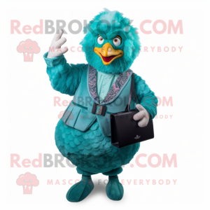 Teal Fried Chicken mascotte...