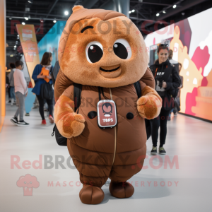 Brown Croissant mascotte...