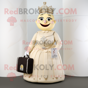 Cream Queen maskot drakt...