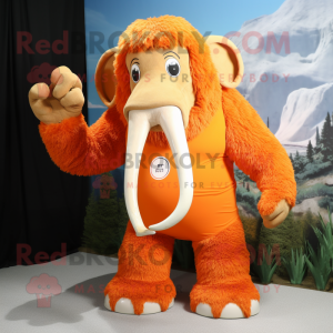 Oranje Mammoet mascotte...