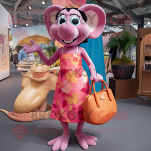 Pink Ratatouille maskot...