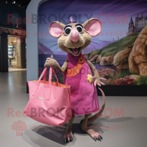 Rosa Ratatouille maskot...