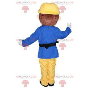 Brandweerman mascotte man - Redbrokoly.com