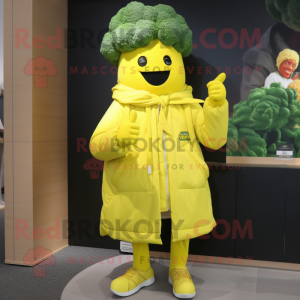 Citrongul Broccoli maskot...