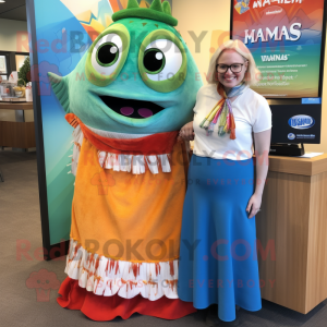  Fish Tacos maskot kostume...