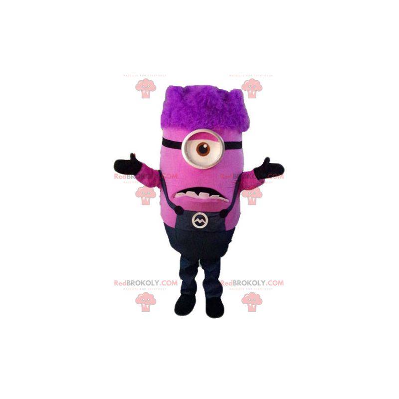 Mascot Pink Minion personaje feo y desagradable Me -