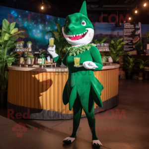 Forest Green Shark mascotte...