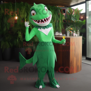 Forest Green Shark mascotte...