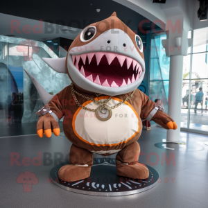 Brown Shark mascotte...