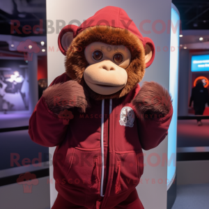 Maroon Monkey mascotte...