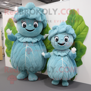 Postava maskota Sky Blue...