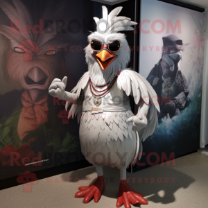 Silver Roosters maskot...