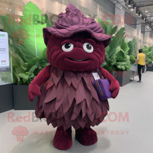 Maroon Cabbage Leaf...