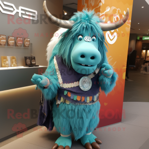 Costume de mascotte de Yak...