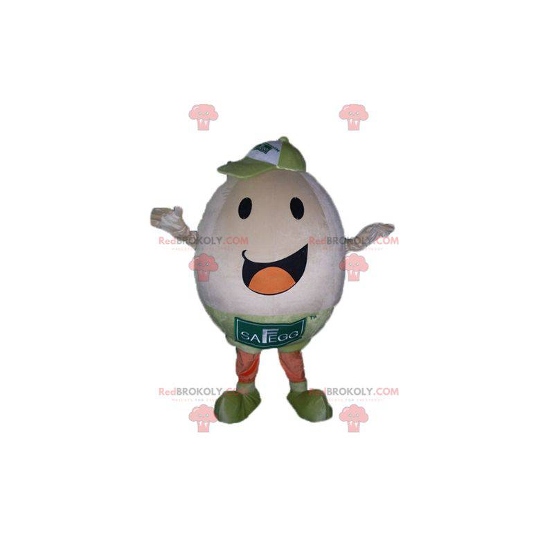 Velmi usměvavý a žoviální maskot obřích vajec - Redbrokoly.com Velmi usměvavý a žoviální maskot obřích vajec - Redbrokoly.com