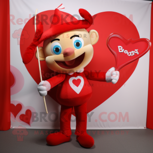 Red Arrow Of Love maskot...