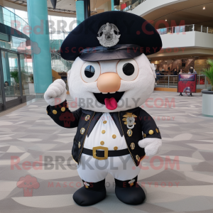 White Pirate mascotte...