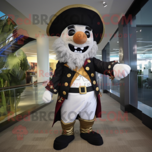 White Pirate mascotte...