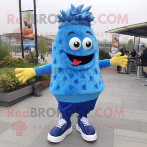 Blue Burgers maskot drakt...