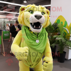 Lime Green Smilodon...