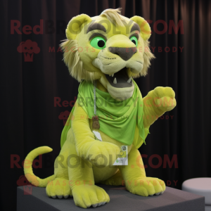 Lime Green Smilodon...