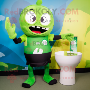 Green Miso Soup mascotte...