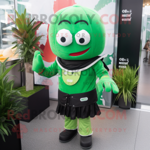 Green Miso Soup mascotte...