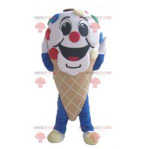 Cono gelato gigante mascotte con Smarties - Redbrokoly.com