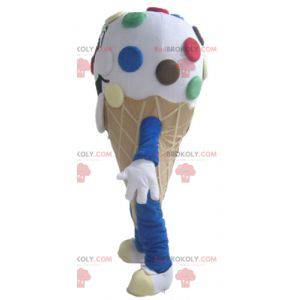 Mascot cono de helado gigante con Smarties - Redbrokoly.com