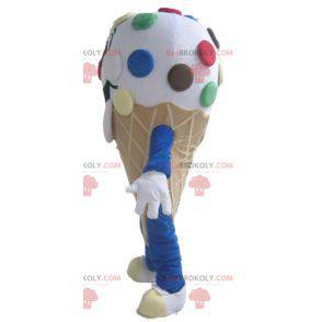 Mascot cono de helado gigante con Smarties - Redbrokoly.com