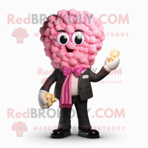 Pink Pop Corn mascotte...