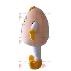 Very smiling and jovial giant egg mascot - Redbrokoly.com