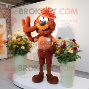 Kostým maskota Rust Bouquet...