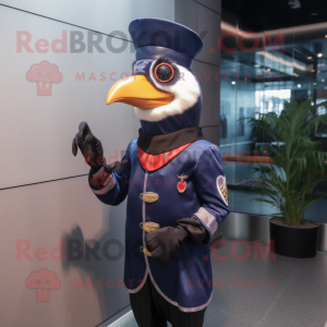 Navy Woodpecker mascotte...