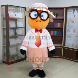 Peach Doctor maskot kostume...