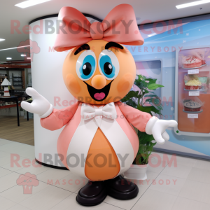 Peach Doctor maskot kostume...