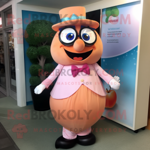 Peach Doctor maskot kostume...