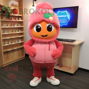 Peach Raspberry mascotte...