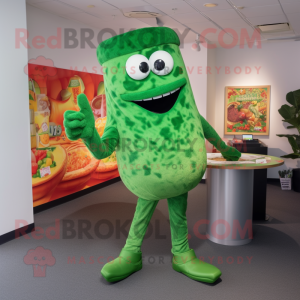 Green Pizza mascotte...